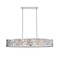 Z-Lite Opal 8 Light Pendant, Chrome & White 195-55CH - alternate 3